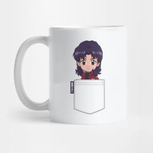 Misato Pocket Chibi Mug